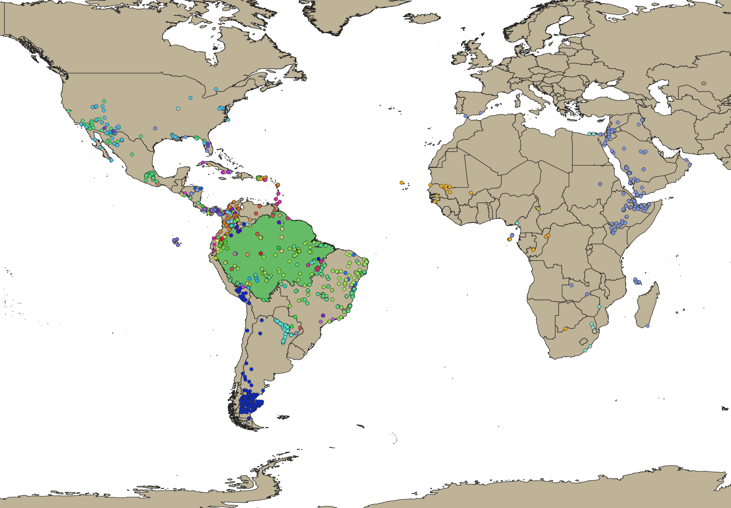 Venn – espèces amazoniennes (plan espèces)